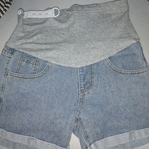 Maternity Jeans Adjustable Belly Band